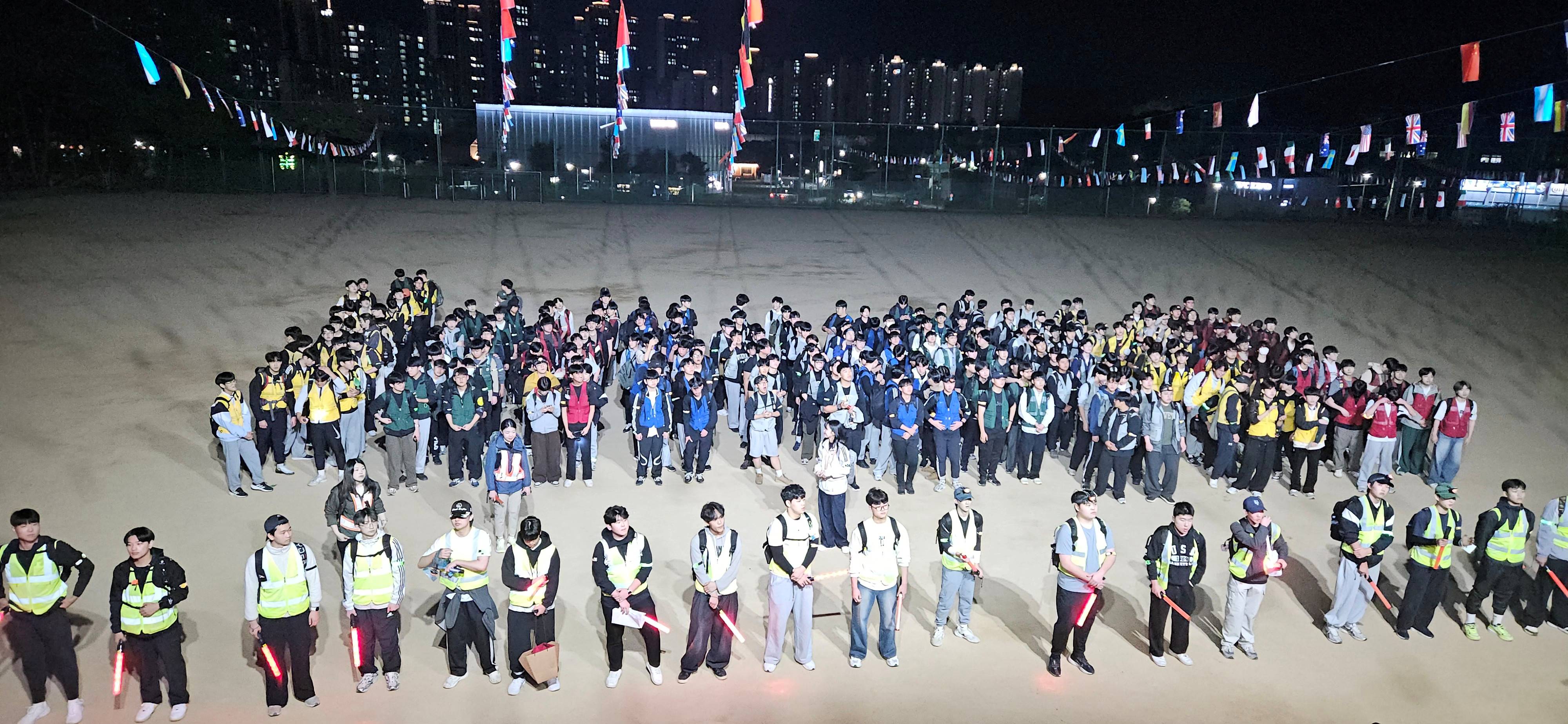 2025 개교 71주년 야간 걷기 행사 사진